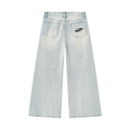 STAYLOW vintage Wash Wide Leg Denim Jeans