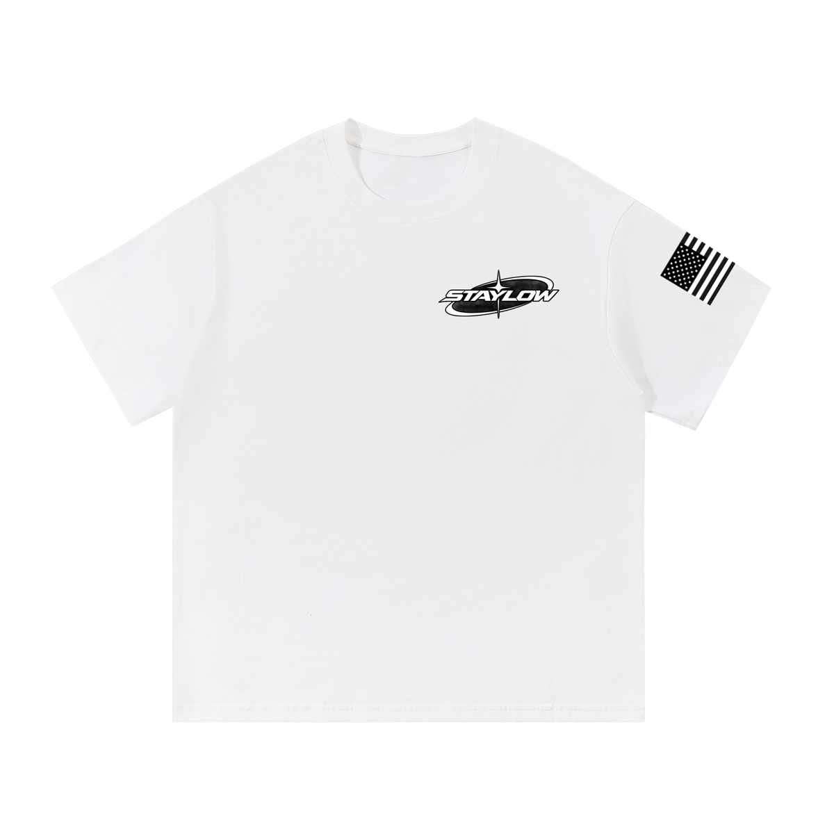 Classic white STAYLOW Cotton T-Shirt